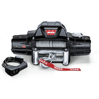 Warn ZEON 12 Electric Winch 24V Roller Fairlead - Steel rope not included