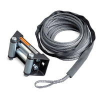 Warn 50' X7/32" Synthetic Rope Conversion Kit with Roller Fairlead