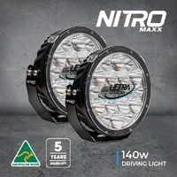 Ultra-Vision Nitro 140 Maxx 9″ LED Driving Light Pair