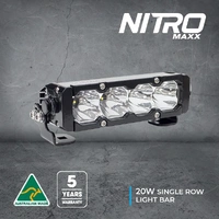 Ultra-Vision Nitro Maxx 20W 7″ Single Row Light Bar