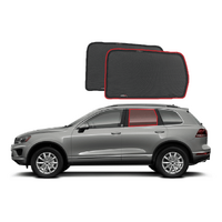 Volkswagen Touareg 2nd Generation Car Rear Window Shades (7P; 2010-2018)*