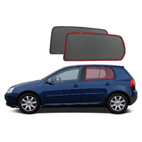 Volkswagen Golf Hatchback 5th/6th Generation Car Rear Window Shades (MK5/MK6, Typ 1K/5K; 2003-2013)