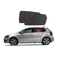 Volkswagen Polo 5th Generation Car Rear Window Shades (MK5; 2009-2018)