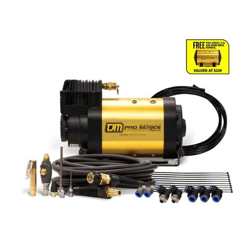 TJM Pro Series Single Compressor Bundle with Free 2.5L Air Tank ***Black Friday Deal***