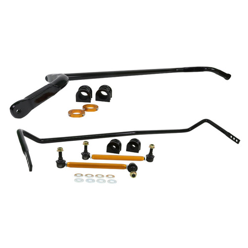 Whiteline Front and Rear Sway Bar Vehicle Kit - Nissan Navara D23, NP300 Dual Cab UTE 4WD 2015-On