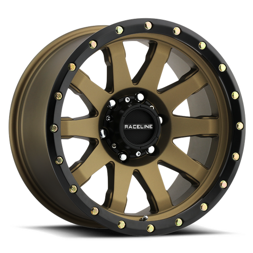 Raceline Clutch Alloy Wheel Bronze Set of 4 Wheels - Suits Gen 3 Isuzu D-Max, Gen 2 Isuzu MU-X & Gen 3 Mazda BT-50