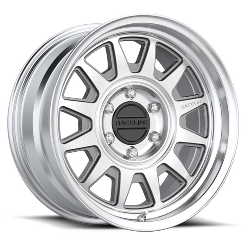 Raceline Aero Alloy Wheel Machined Set of 4 Wheels - Suits Gen 3 Isuzu D-Max, Gen 2 Isuzu MU-X & Gen 3 Mazda BT-50