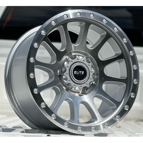 Elite Podium Alloy Wheel Machined Set of 4 Wheels - Suits Gen 3 Isuzu D-Max, Gen 2 Isuzu MU-X & Gen 3 Mazda BT-50