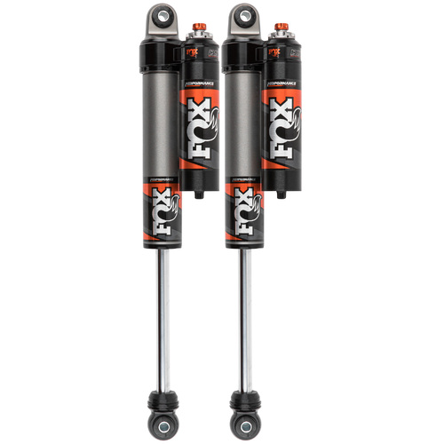 Fox Performance Elite Series 2.5 Remote Res Rear Shock Pair 0-1" Lift - Chevrolet Silverado 2500HD & 3500HD 2020-2024