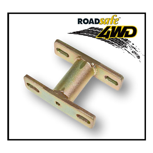 Roadsafe Suits Toyota Landcruiser 76, 78, 79 Series Front Swaybar Extension Bracket Kit 2007-On