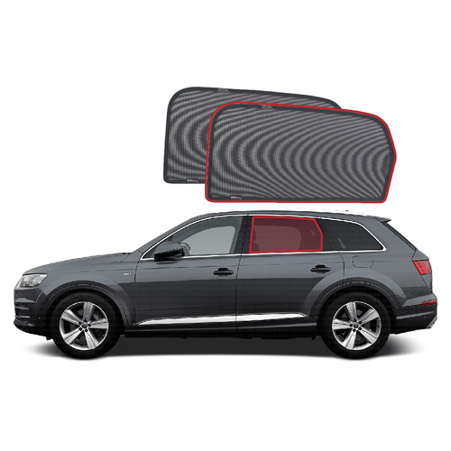 Audi Q7 2nd Generation Car Rear Window Shades (Typ 4M; 2015-Present)*