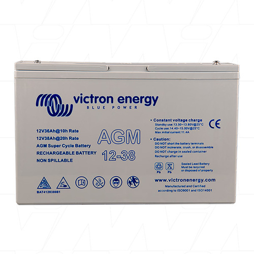 Victron 12V/38Ah AGM Super Cycle Batt. (M5)