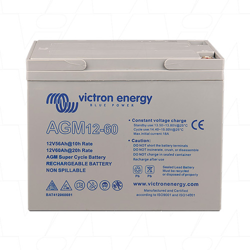 Victron 12V/60Ah AGM Super Cycle Batt. (M5)