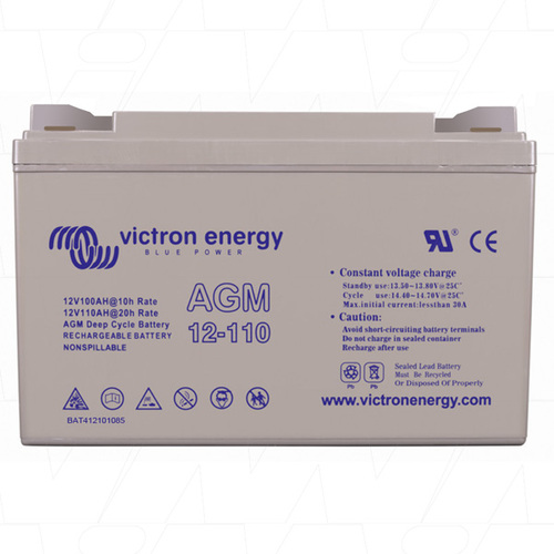 Victron 12V/110Ah AGM Deep Cycle Batt. (M8)