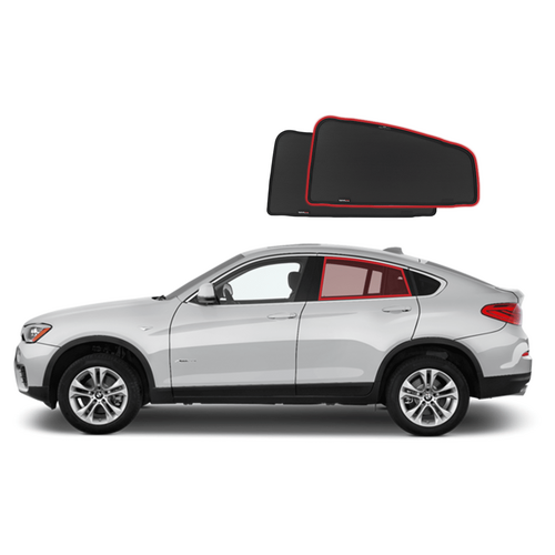 BMW X4 Car Rear Window Shades (F26; 2014-2018)*