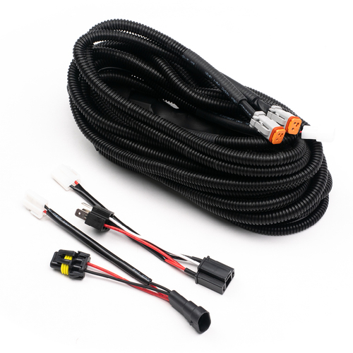 Dobinsons Zenith 7.25" LED Driving Light Wiring Harness (Pair)