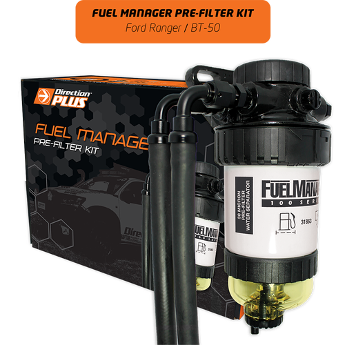 Direction Plus Fuel Manager Pre-Filter Kit - Ford Ranger PJ PK / Mazda Mazda BT-50 2007-2011