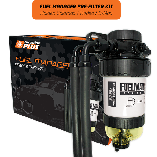 Direction Plus Fuel Manager Pre-Filter Kit - Holden Colorado RC / Rodeo RA / Isuzu D-Max 2007-2011