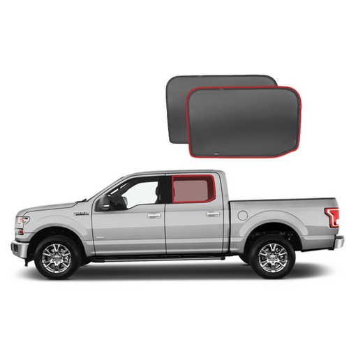 Ford F-Series 13th Generation Car Rear Window Shades (2015-2020)*