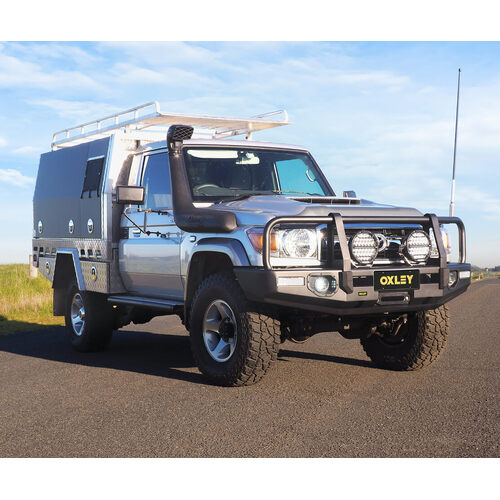 Oxley Bull Bar - Toyota Landcruiser 79 Series Single Cab 4.5L V8 Turbo Diesel  09/2016-08/2023 