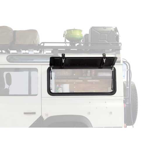 Front Runner Land Rover Defender (1983-2016) Gullwing Window / Aluminium