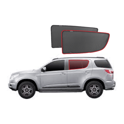 Holden/Chevrolet Trailblazer/Colorado7 2nd Generation | Isuzu MU-X 1st Generation Car Rear Window Shades (RG, RF; 2010-2021)*