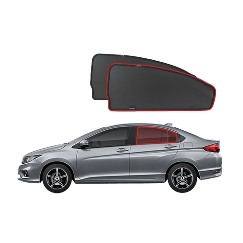 Honda City/Grace/Ballade/Greiz Sedan 6th Generation Car Rear Window Shades (GM6; 2014-Present)