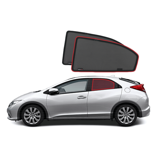 Honda Civic Hatchback 9th Generation Car Rear Window Shades (FK; 2011-2017)