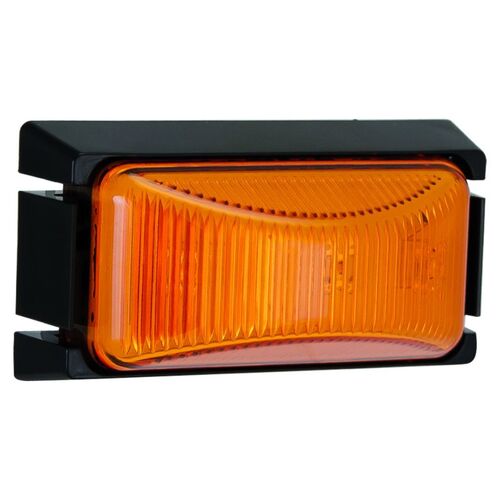 LED MARKER LAMP AMBER 12/24V 200mm LEAD