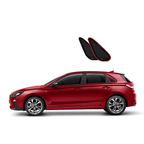 Hyundai i30/Elantra GT Hatchback 3rd Generation Port Window Shades (PD; 2017-Present)