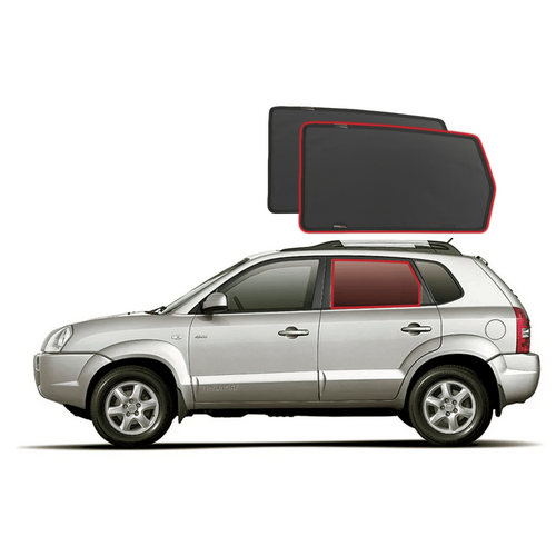 Hyundai Tucson/JM 1st Generation Car Rear Window Shades (JM; 2005-2010)