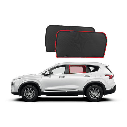 Hyundai Santa Fe 4th Generation Car Rear Window Shades (TM; 2018-Present)