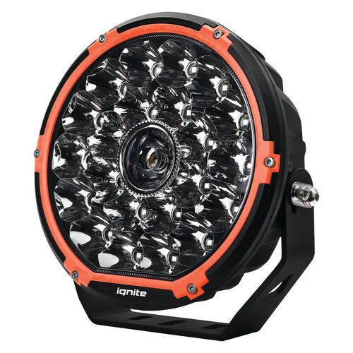 Ignite 9" Round Slimline Laser LED Driving Light 9 - 36 Volt 152 Watt