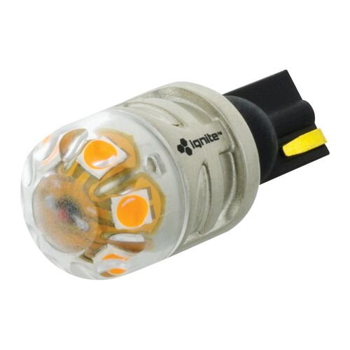 T15 WEDGE AMBER 12/24v 900 LUMENS (PKT2)