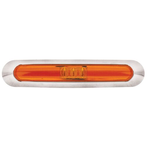 Zeon LED Marker Lamp Amber 10-30v 170mm Lead