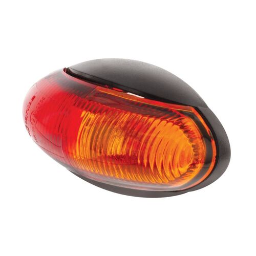 LED Marker Lamp Red/Amber 10-30v 250mm Lead