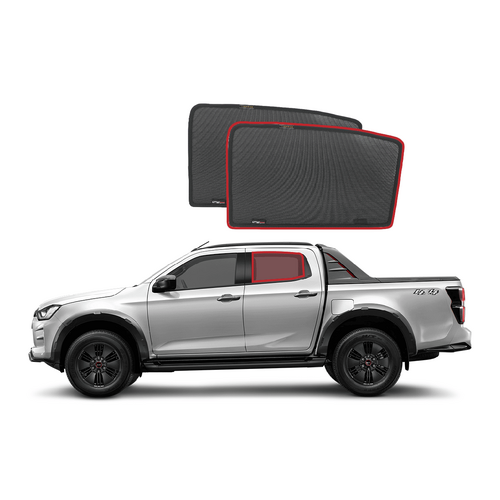 Isuzu D-MAX | Mazda BT50 3rd Generation Car Rear Window Shades (RG; 2020-Present)*