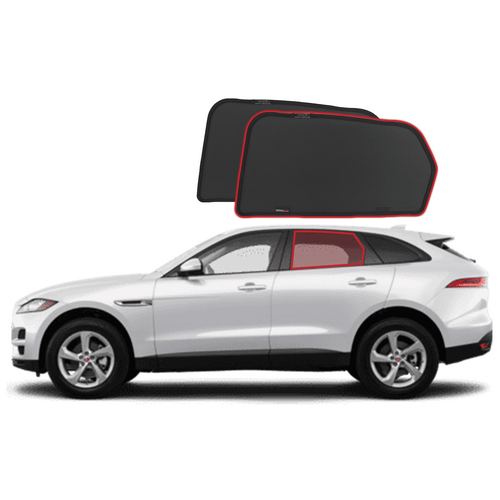 Jaguar F-Pace Car Rear Window Shades (2016-Present)*