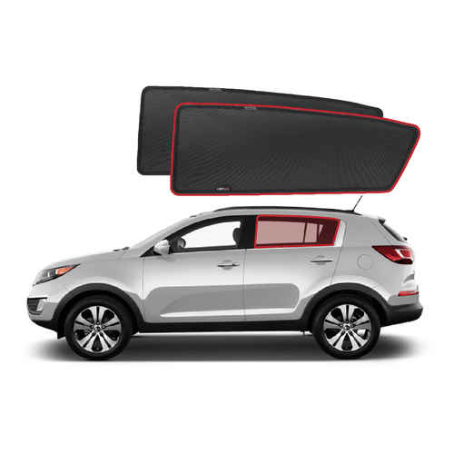 Kia Sportage 3rd Generation Car Rear Window Shades (SL; 2010-2016)