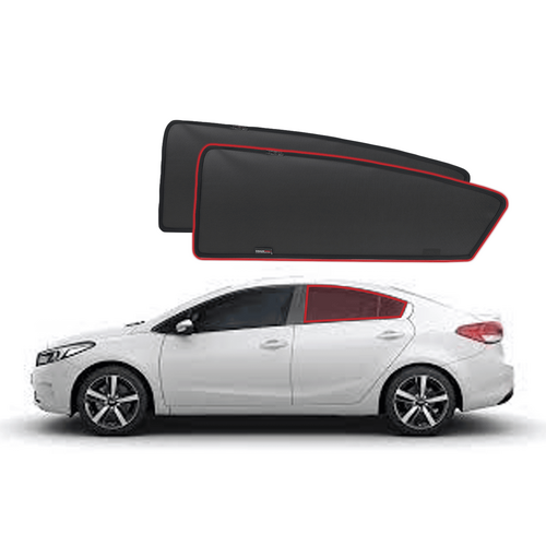 Kia Cerato Sedan 3rd Generation Car Rear Window Shades (2013-2018)