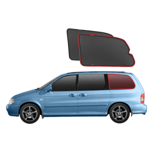 Kia Carnival/Sedona 1st Generation Port Window Shades (1998-2005)