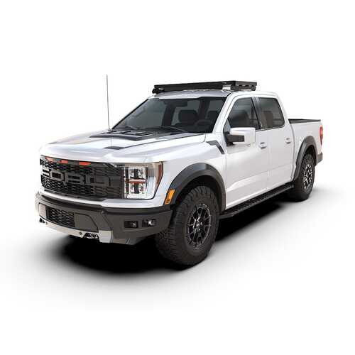 Front Runner Ford F-150 Super Crew (2009-Current) Cab Over Camper Slimline II Roof Rack Kit / Low Profile