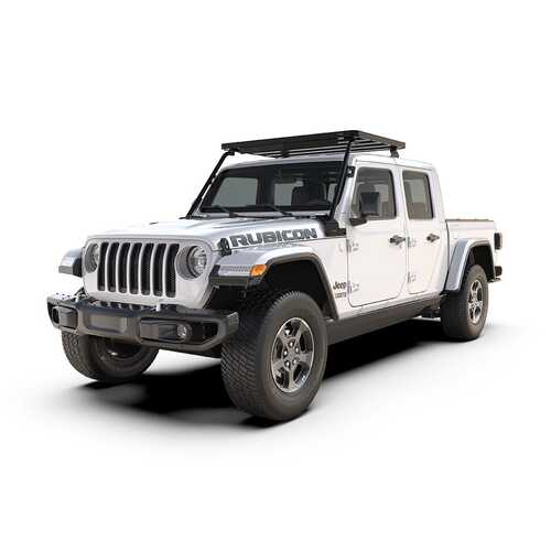 Front Runner Jeep Gladiator JT (2019-Current) Cab Over Camper Slimline II Roof Rack Kit