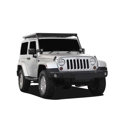 Front Runner Jeep Wrangler JK 2 Door (2007-2018) Extreme Slimline II Roof Rack Kit