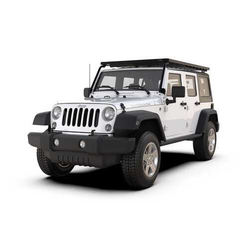 Front Runner Jeep Wrangler JK 4 Door (2007-2018) Extreme Slimline II Roof Rack Kit