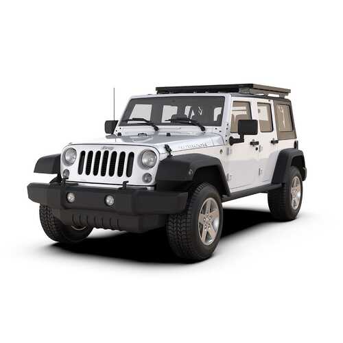 Front Runner Jeep Wrangler JKU 4 Door (2007-2018) Extreme Pro Slimline II Roof Rack Kit