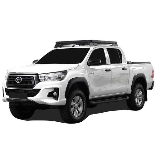 Front Runner Suits Toyota Hilux Revo DC (2016-Current) Slimline II Roof Rack Kit