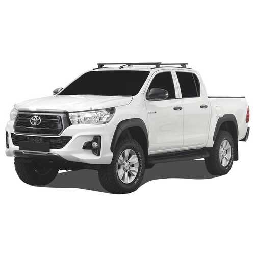 Front Runner Suits Toyota Hilux Revo DC (2016-Current) Load Bar Kit / Track AND Feet