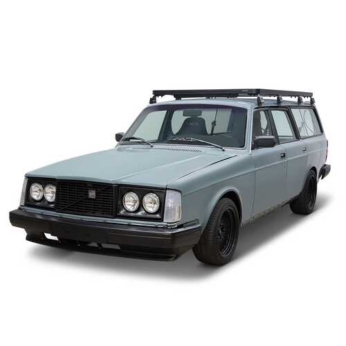 Front Runner Volvo 200 Series 4 Door Wagon (1974-1993) Slimline II Roof Rack Kit