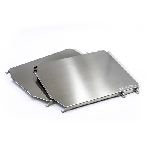 Stainless Steel Side Tables to suit the Weber* Family Q